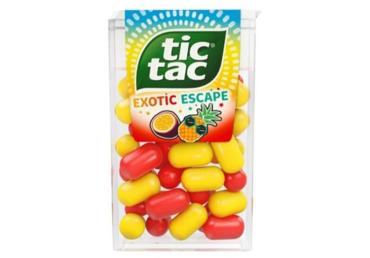 Pastillid Exotic TIC TAC 18g