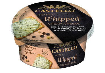 Kreemjuus vahestat. Castello pipraga125g