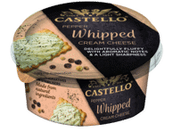 Kreemjuus vahestat. Castello pipraga125g