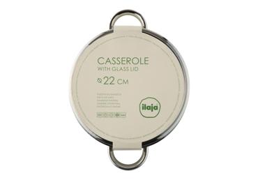 Keedupott kaanega ILAJA 22cm 5L - 1