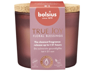 Lõhnaküünal klaasis BOLSIUS Floral Bless