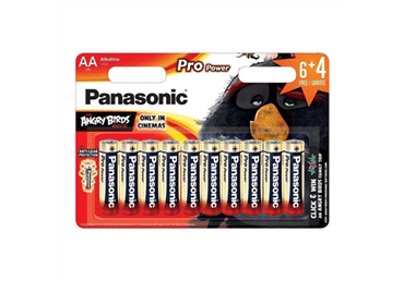 Patarei LR6PPG/10BW 6+4 Panasonic AA