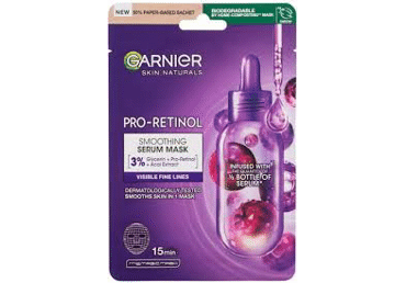 Kangasmask GARNIER Pro-Retinol Smoothing