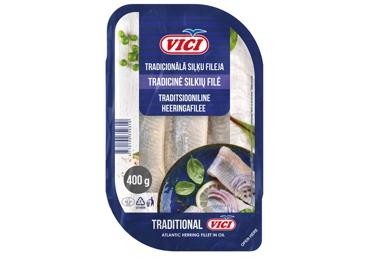 Heeringafilee traditsiooniline VICI,400g