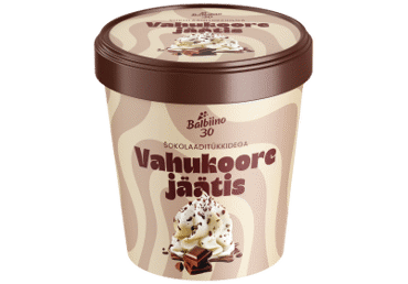 Jäätis šokolaaditükkidega BALBIINO,250g