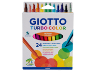 Viltpliiatsid GIOTTO Turbo,  24värvi