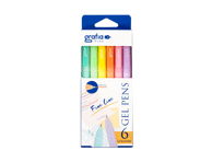Geelpliiatsite komplekt, 6tk