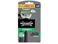 Raseerijad WILKINSON Xtreme3 Black 3+1tk