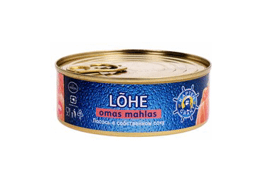 Lõhe omas mahlas KAPTEN GRANT, EO 230g