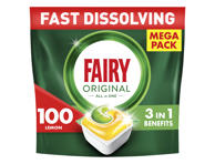 Kapslid FAIRY Ain1 Lemon 100tk