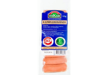 E-vaba lihaviiner OSKAR, 125g