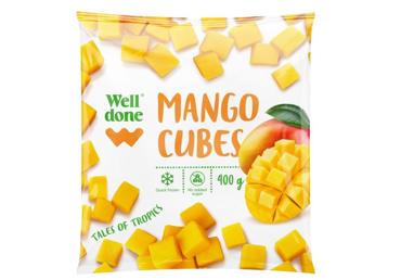 Külm.mangokuubikud WELL DONE 400g