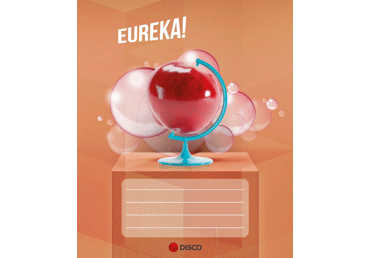 Ruuduline vihik DISCO 32 lehte,B5 - 1