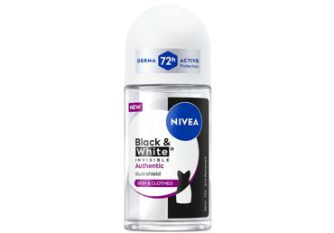 Rulldeo NIVEA B&W Authentic 50ml