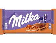 Piimašokolaad toffee-cream MILKA 100g