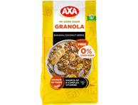 Granola AXA seemned-banaan-kookos 300g