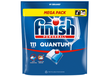 Nõudepesum.kapslid FINISH Quantum 111tk