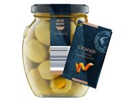 Rohelised oliivid apelsin.täid.WDP 360g