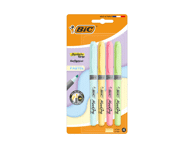 Tekstimarker BIC Grip Pastel, 4tk