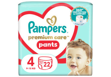 Püksmähkmed PAMPERS PC S4 9-14kg,22tk