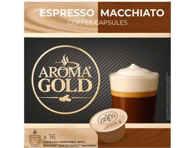 Kohvikaps.AROMA Gold Espr.Macch.16x6.5g
