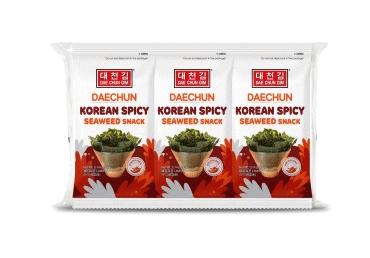 Merevet.snäkk DAE CHUN GIMgochujang 3x4g