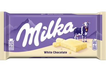 Valge šokolaad MILKA 90g