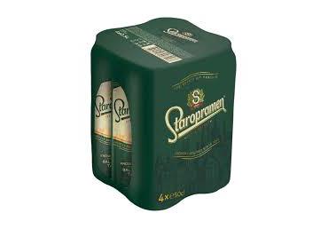 Õlu STAROPRAMEN Premium 5% 4x500ml