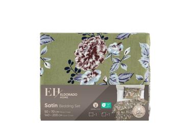 Satiinvoodipesu kmpl 140x200/50x70cm