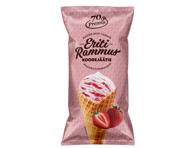 Jäätis maasikatoormoos.ERITI RAMMUS 110g