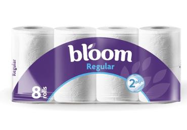 WC paber BLOOM Regular 2kih 8rl