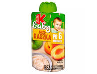 Püree KUBUŠ BABY riisipud.puuv.100g 6k