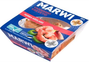 Krevetid paprika-küüslaugu 100g