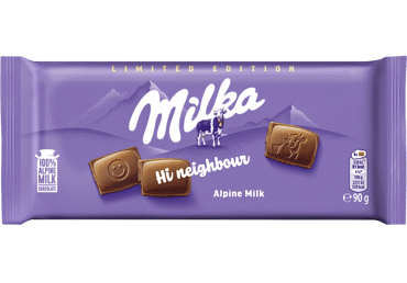 Piimašokolaad Alpine Milk MILKA 90g