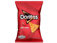 Maisikrõpsud Hot Corn DORITOS 90g