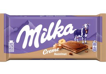 Piimašokolaad hazelnut cream MILKA 85g