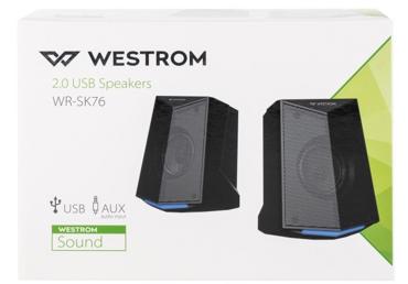Kõlar USB WESTROM 2.0 WR-SK76 - 1