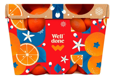 Mandariin karbis WELL DONE, 1kg - 2