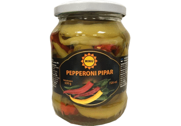 Pepperoni pipar MINU 630g