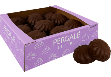 Glasuuritud šokol. suflee PERGALE 405g