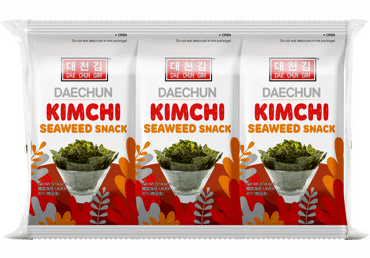 Merevetika snäkk Daechun kimchi 3x4g
