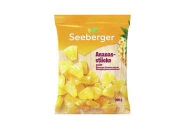 Ananassikuubikud SEEBERGER 200g