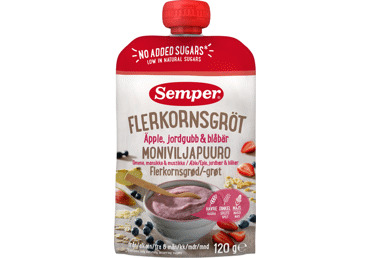 Mitmeviljapuder õun,maas.SEMPER 120g 8k