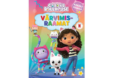 Raamat Gabby nukumaja. Värvimisraamat