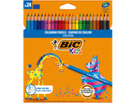 Värvipliiatsid BIC Kids 24 värvi