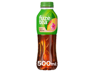 Must jäätee FUZETEA Virsiku Hibis.500ml