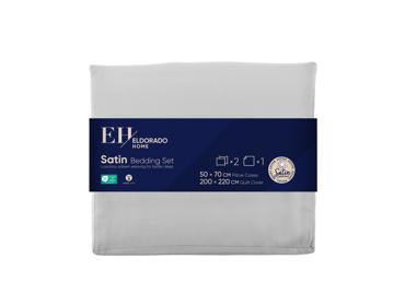 Satiinvoodipesu kmpl 200x220/2x50x70cm - 1