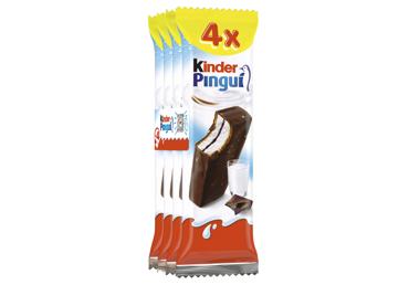 Biskviitkook KINDER Pingui kakao 4x30g