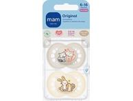 Silikoonlutt MAM Orig.Neutral 6-16k 2tk