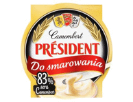 Sulatatud juust PRESIDENT 120g